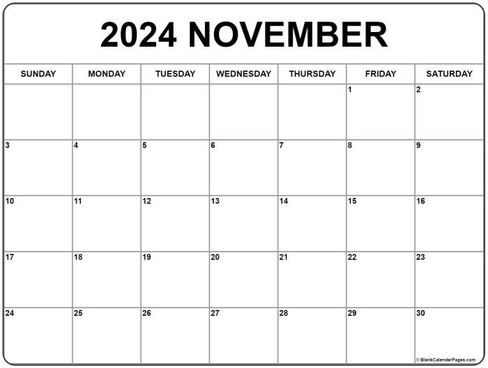 CHUTOGEL - Kalender November 2024, Cek Tanggal 1 November 2024 Apakah