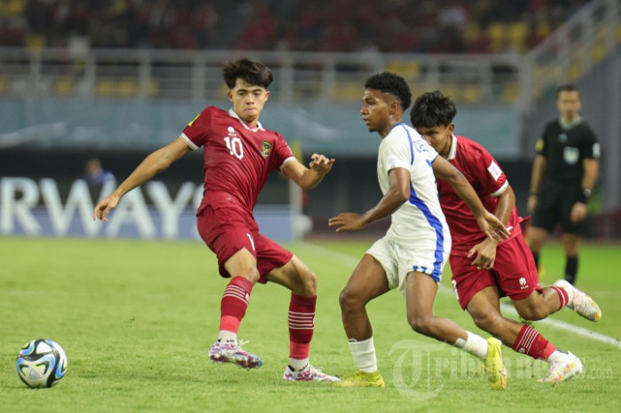 CHUTOGEL - Timnas U-17 Indonesia unggul 7-0 atas Mariana Utara babak pertama