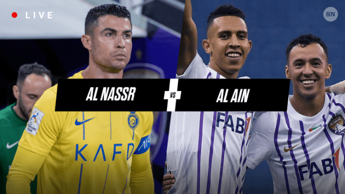 CHUTOGEL - Al Nassr Vs Al-Ain: Ronaldo Cs Pesta Gol 5-1