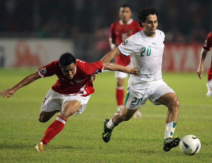 CHUTOGEL - Rekap Pertandingan dan Statistik Indonesia vs Arab Saudi