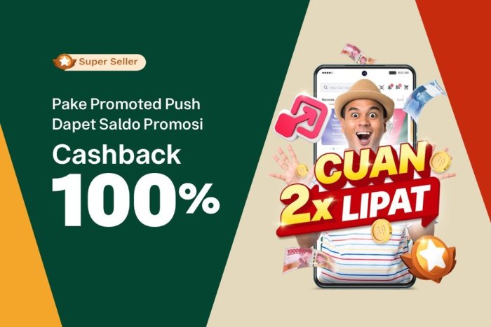 Informasi promo cashback dari CHUTOGEL